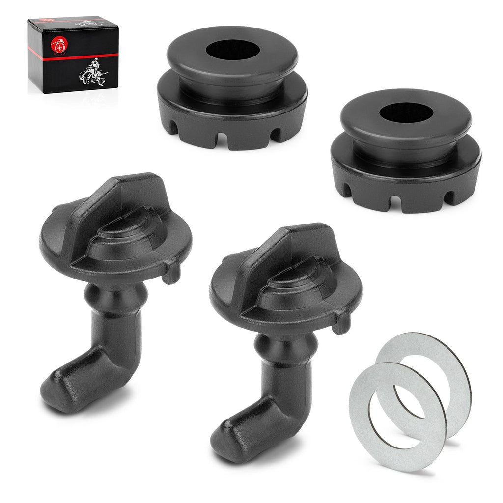 2X Hood Latch Toggles & Grommets Washers Kit for Polaris RZR XP 900 (2011–2013)