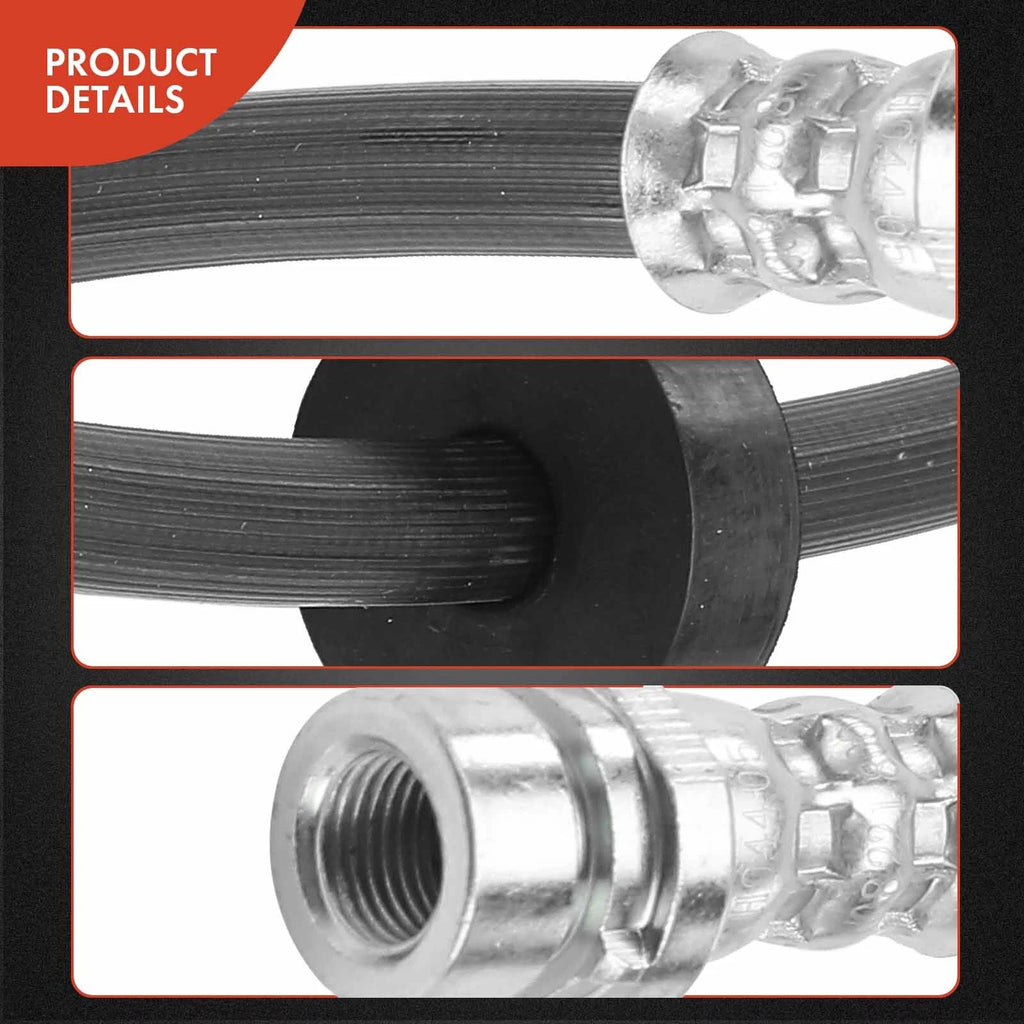 2X Rear Brake Hydraulic Hose for Ford Focus (2004–2005)