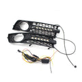 DRL Turn Signal Fog Light Covers for Audi A4 B6 Sedan (2001-2005)