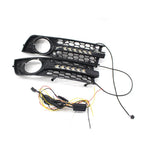 DRL Turn Signal Fog Light Covers for Audi A4 B6 Sedan (2001-2005)