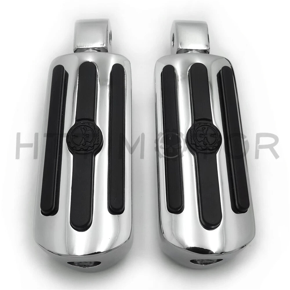 Groove Gear Skull Footpeg for Harley Softail Fat Boy FLFB, Fat Bob FXFB (2018–2019)