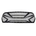 Upper Black Stainless Laser Cut Grille Insert for Ram 1500 (2019–2024)