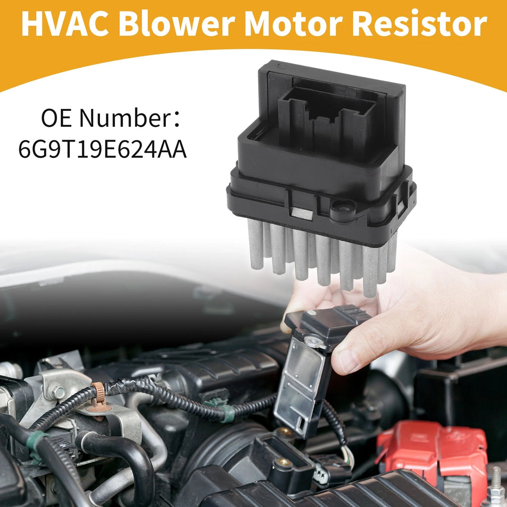HVAC Blower Motor Resistor No. 6G9T19E624AA for Ford Edge (2018–2024)
