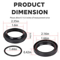 Front Fork Dust Oil Seals 51153-41G00 for Suzuki GSXR1000 (2005–2008), GSX1300R (2008–2024)