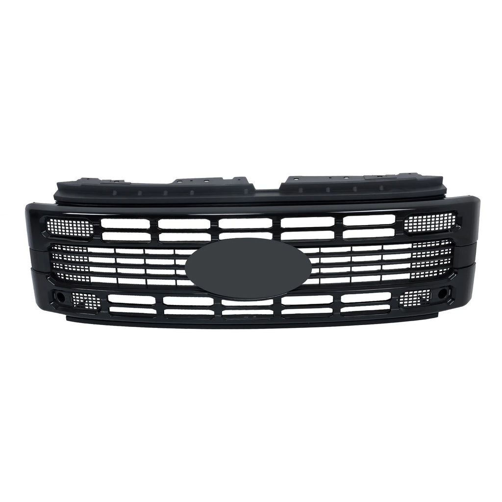 Glossy Black Front Grille for Ford F250 XL/XLT (2023–2024)