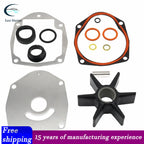 Water Pump Impeller Kit for Mercury 4-Str 75 80 90 100 HP Outboard (1975–2023) 47-8M0100526