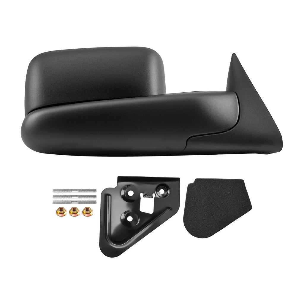 Black Side Mirror for Dodge Ram 1500/2500/3500 1994-1997 Right 55155006