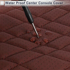 Center Console Cover for BMW X1 (2016–2022) Wine Red 1 Pc