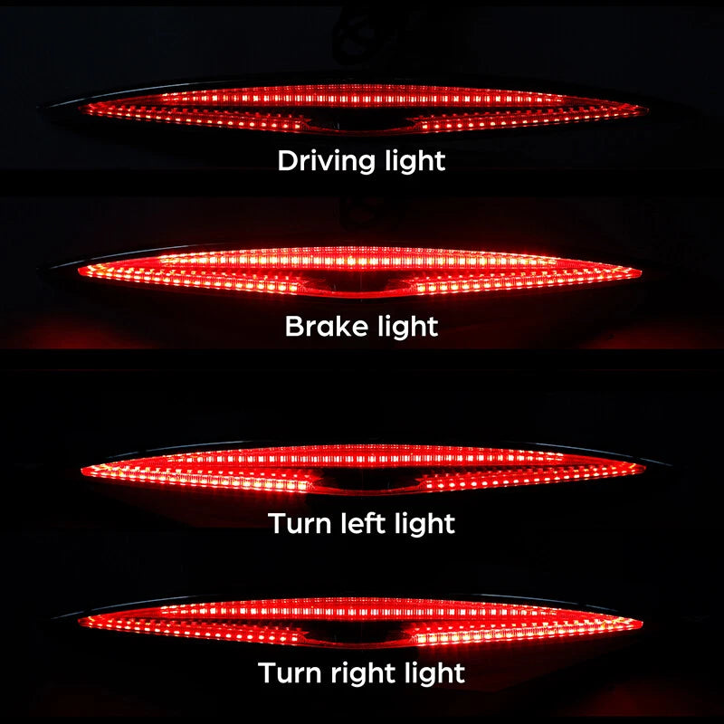 Rear LED Brake Turn Signal Taillight for Honda Goldwing GL1800 (2018–2020)