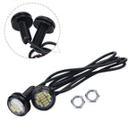 2pcs / Car LED White Reverse Backup Lamps Auto Daytime Running Light 12V