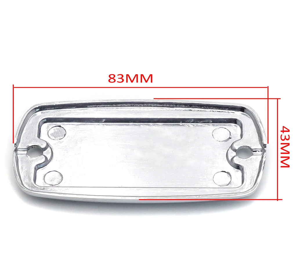 Chrome Fluid Reservoir Cap for Honda VTX1300 Fury Shadow Aero 1100 (2003–2009)