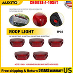 Red Rear Roof Marker Running Light Housings for RAM Promaster 1500 (2014–2023)