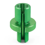 8mm Clutch Brake Throttle Cable Adjuster Screw Green for Motorcycle ATV Pit Bike