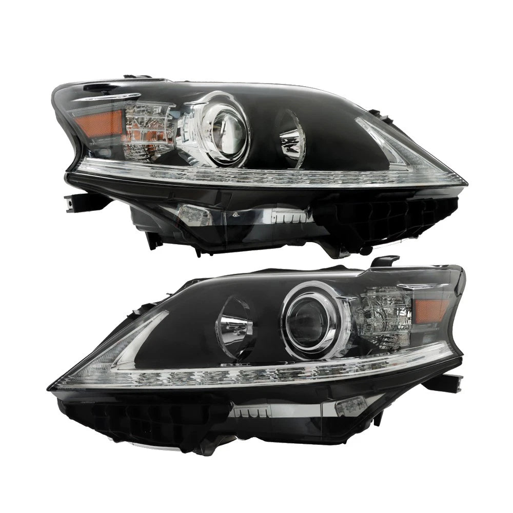 Set of 2 Halogen Headlights for Lexus RX350 RX450h (2013–2015)