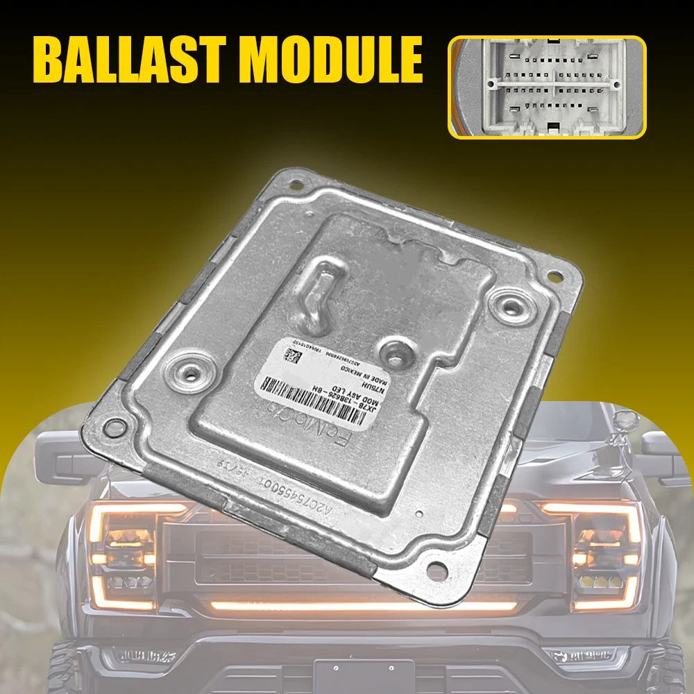 LED Headlight Control Module Ballast JX7B13B626BH for Ford F150 F250 F350 (2021–2023)