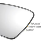 Left Side Heated White Mirror Glass for Honda Jazz Fit (2020–2021)