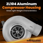 Turbocharger S300SX3 SXE-66mm T4 Twin Scroll 0.91 A/R 320-800hp
