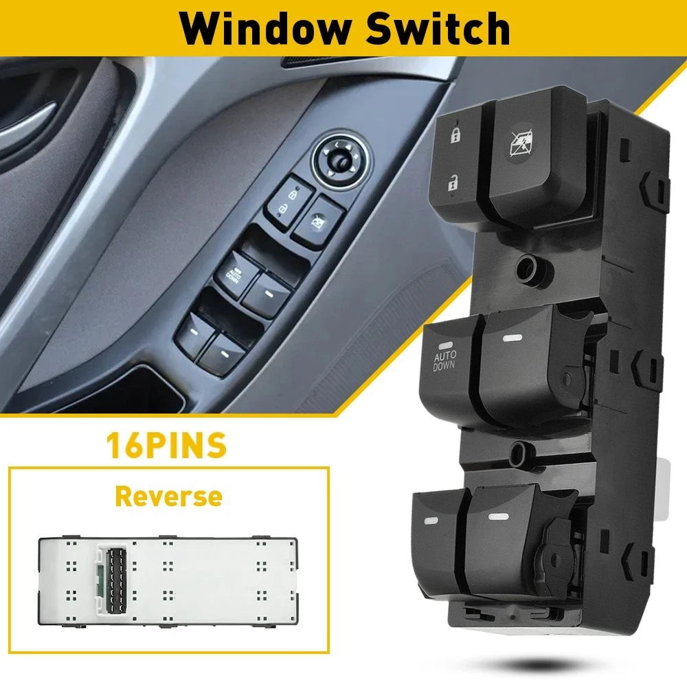 LH Master Window Switch for Hyundai Elantra (2011–2015)