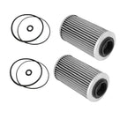 Set of 2 Oil Filters for SeaDoo Rotax 1630 RXP-X RXT-X GTX (420956744, 420956747)