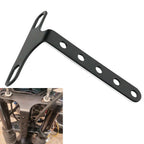 Black Adjustable Headlight Bracket for Harley Sportster Dyna