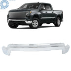 Chrome Steel Front Bumper for Chevy Silverado (2022–2024)
