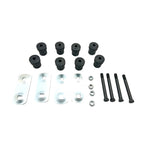 Pair Leaf Spring Rear Shackle Kits for Camaro Nova Firebird (Shackles Bushings)