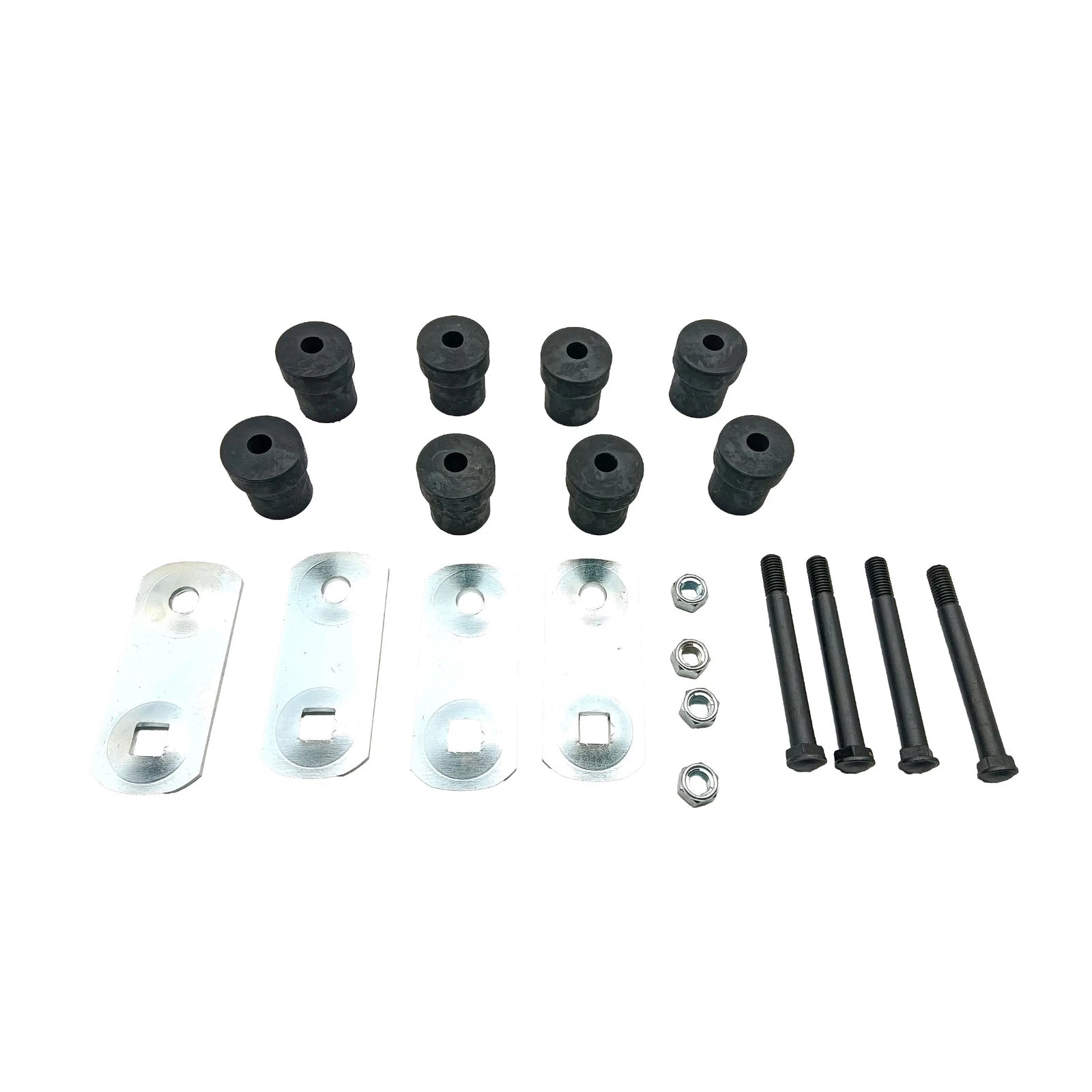 Pair Leaf Spring Rear Shackle Kits for Camaro Nova Firebird (Shackles Bushings)