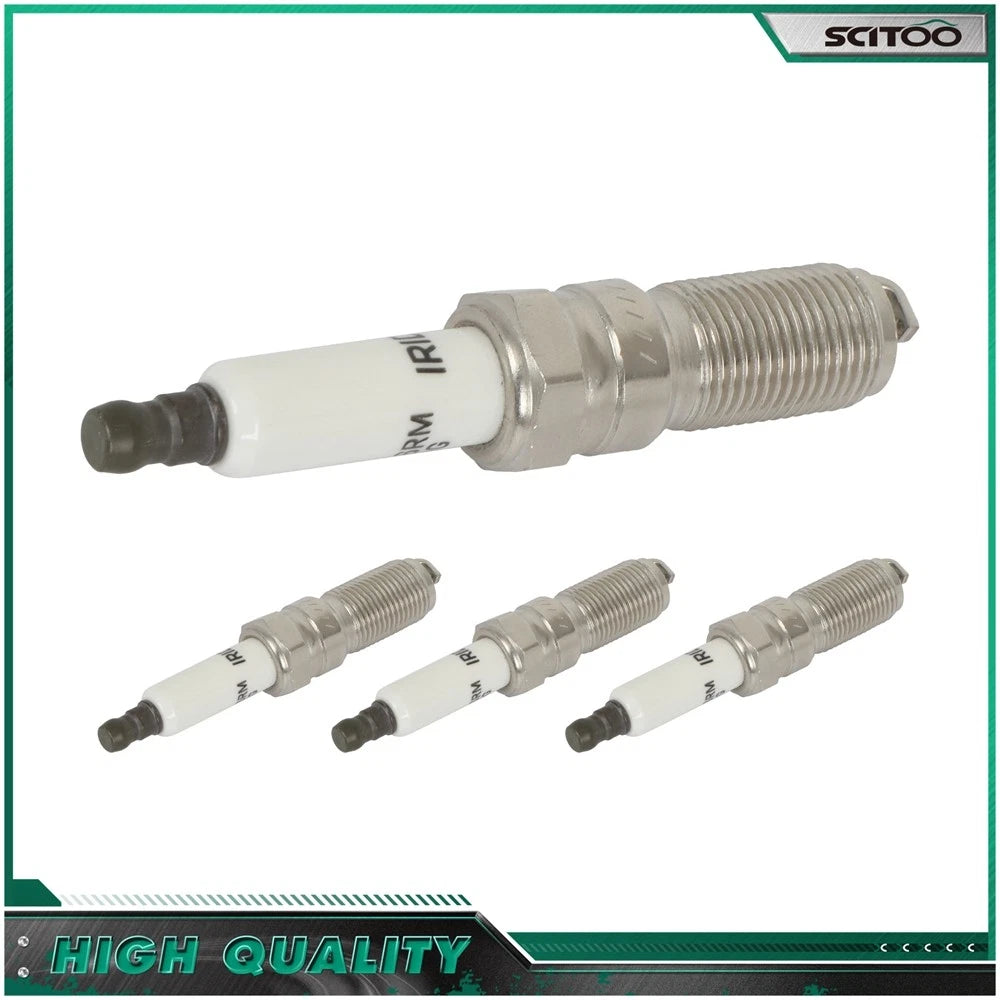 Set of 4 Iridium Spark Plugs for Chevrolet Equinox Camaro Malibu GMC Terrain (2.0L)
