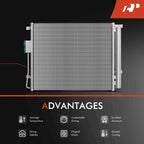 A/C Condenser with Receiver Drier for Kia Sorento (2016-2018)
