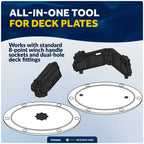 Adjustable Universal Deck Plate and Fill Key for (FO5068)