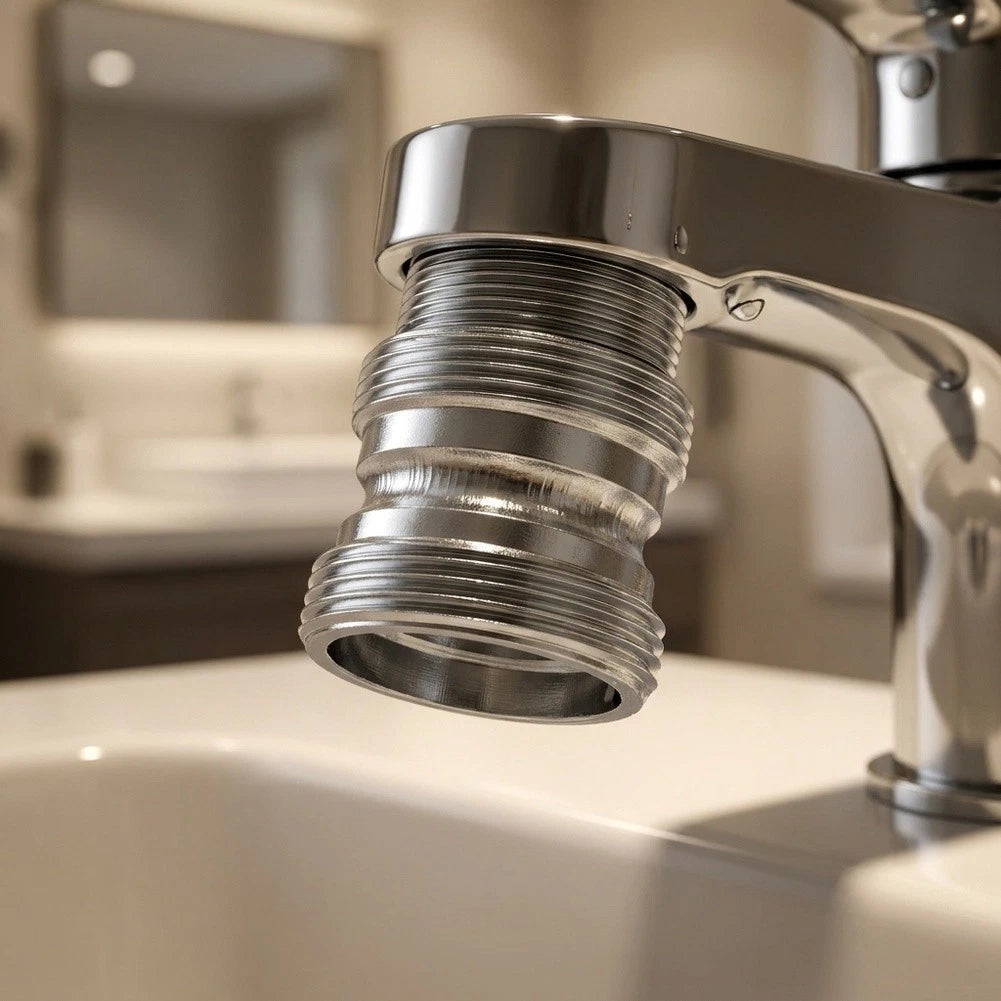 Faucet Aerator Adapter for Basin Faucets (Converts Multiple Sizes to 22)