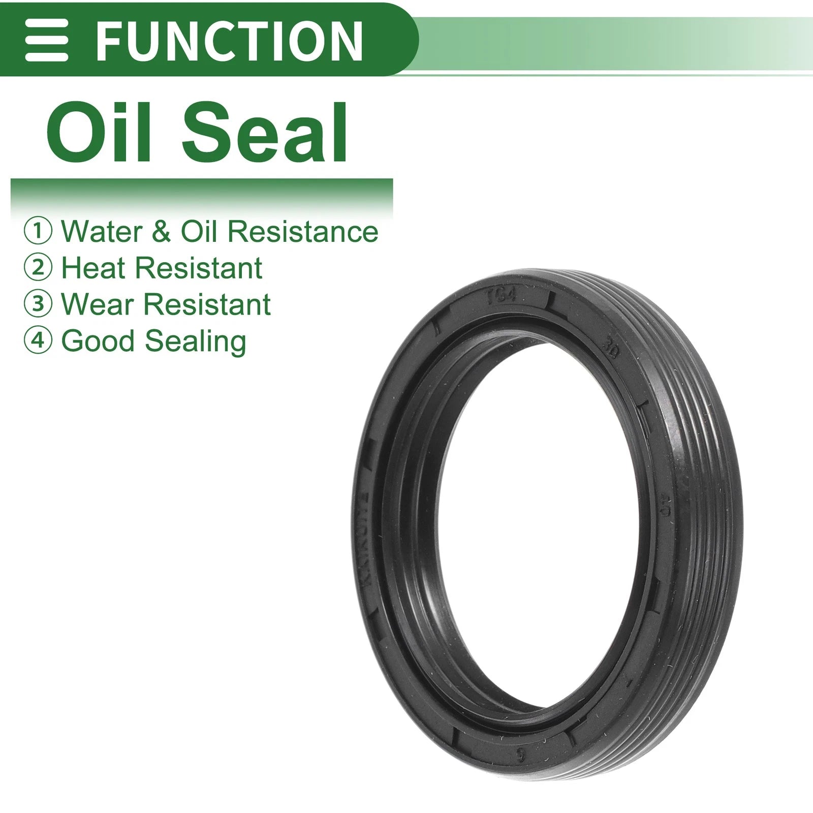 Set of 5 Oil Seal TG4 Lip Seal Ring NBR Rubber 30x40x7mm