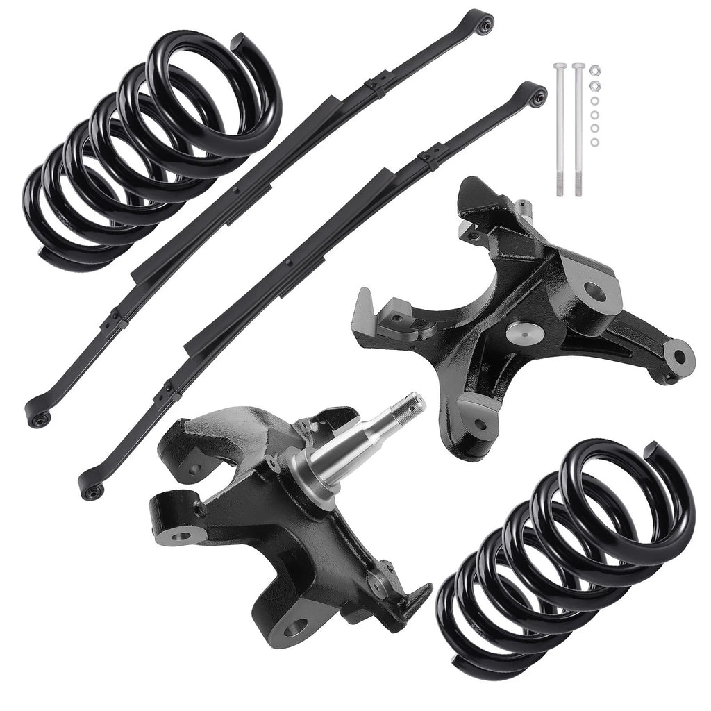 4" Lowering Kit for Chevrolet GMC C1500 1/2 Ton (1988–1998) 2WD