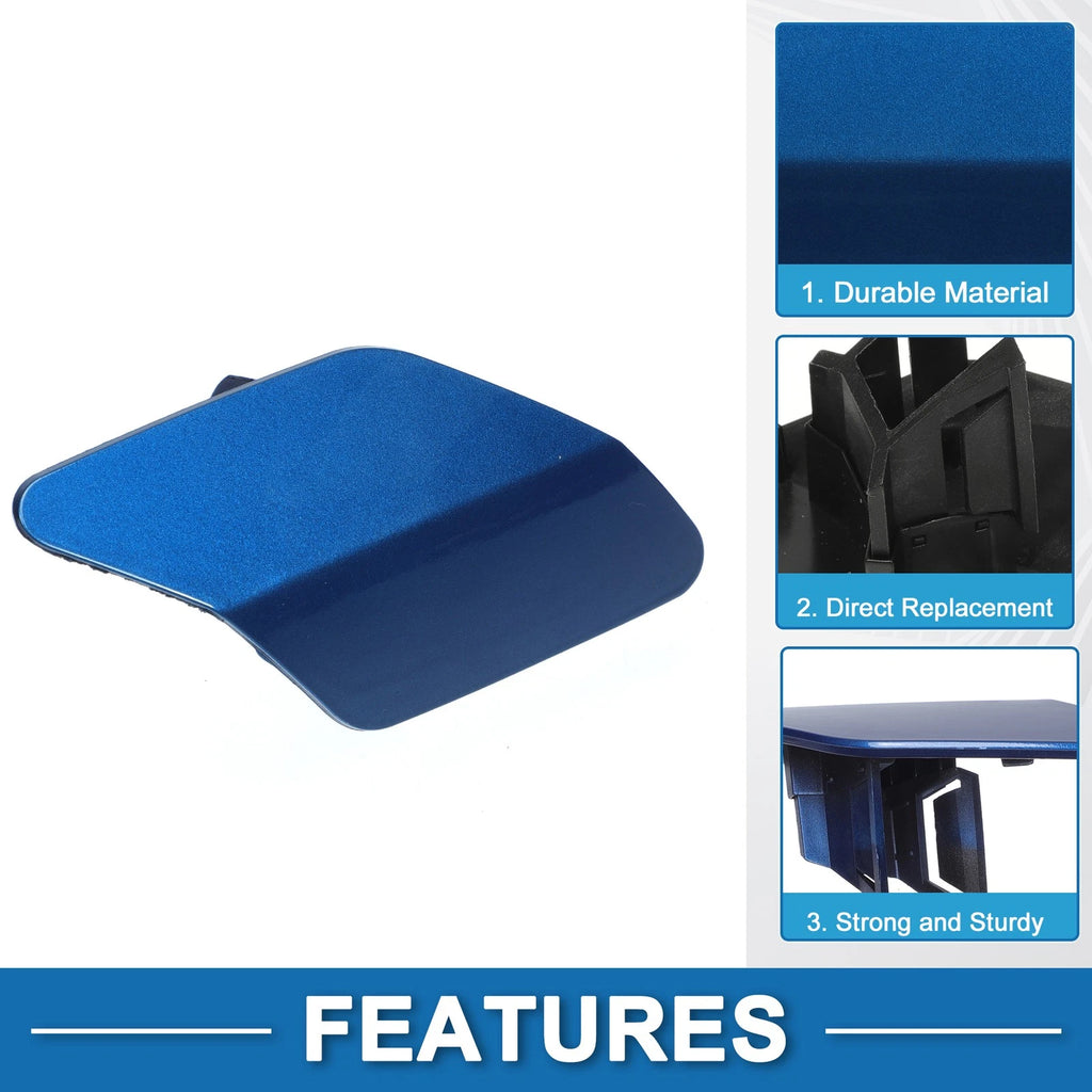 Front Right Washer Nozzle Cover Cap No. 51117422904 for BMW X6 (2015–2019) Blue