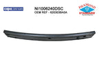 Replacement Steel Front Bumper Impact Bar For 2012-2019 Nissan Versa Sedan