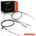 2Pcs Rear Parking Brake Cable for Chevy Silverado 1500 (2014–2018)