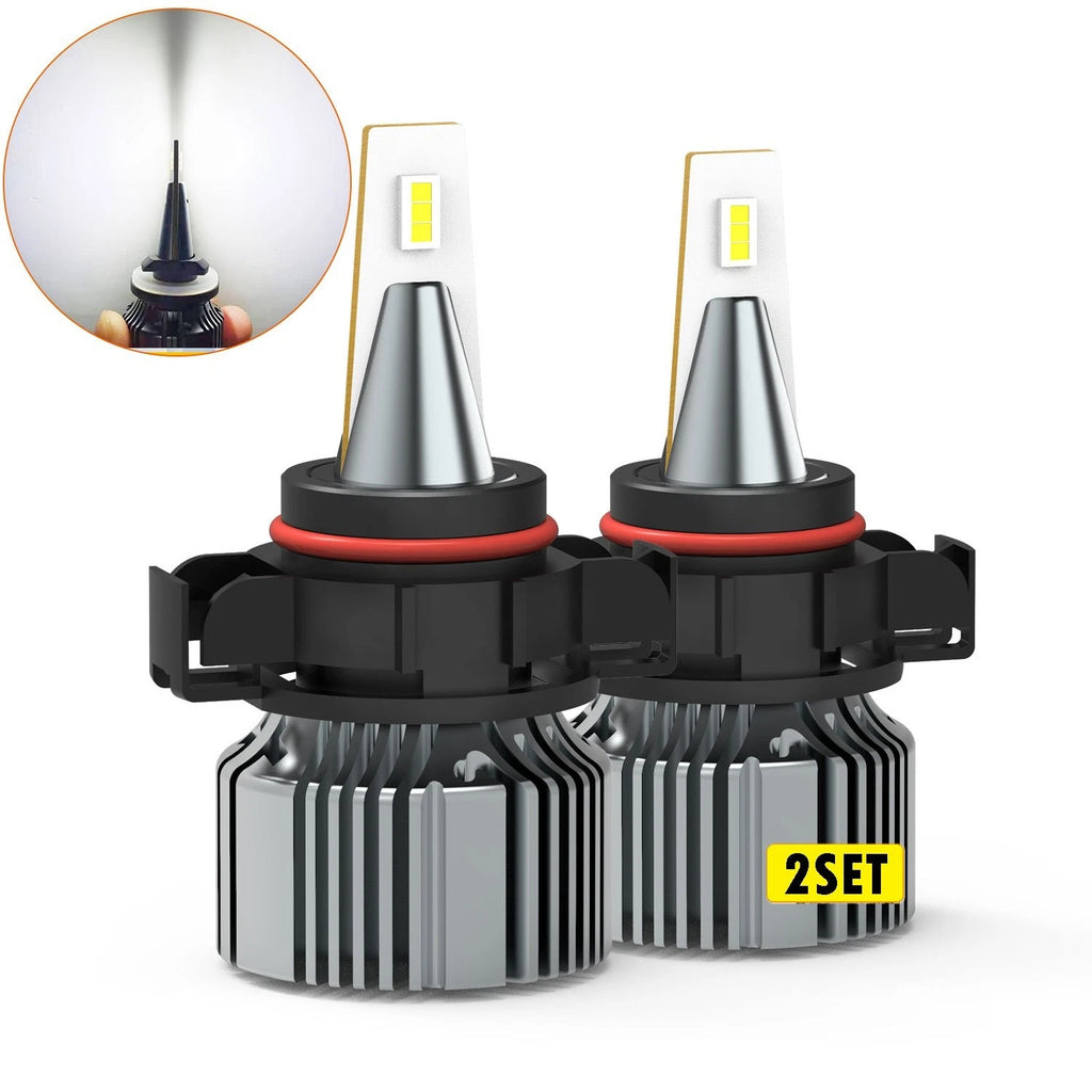 Set of 2 AUXITO 5202 LED Fog Lights for GMC Sierra 1500 (2007–2015)