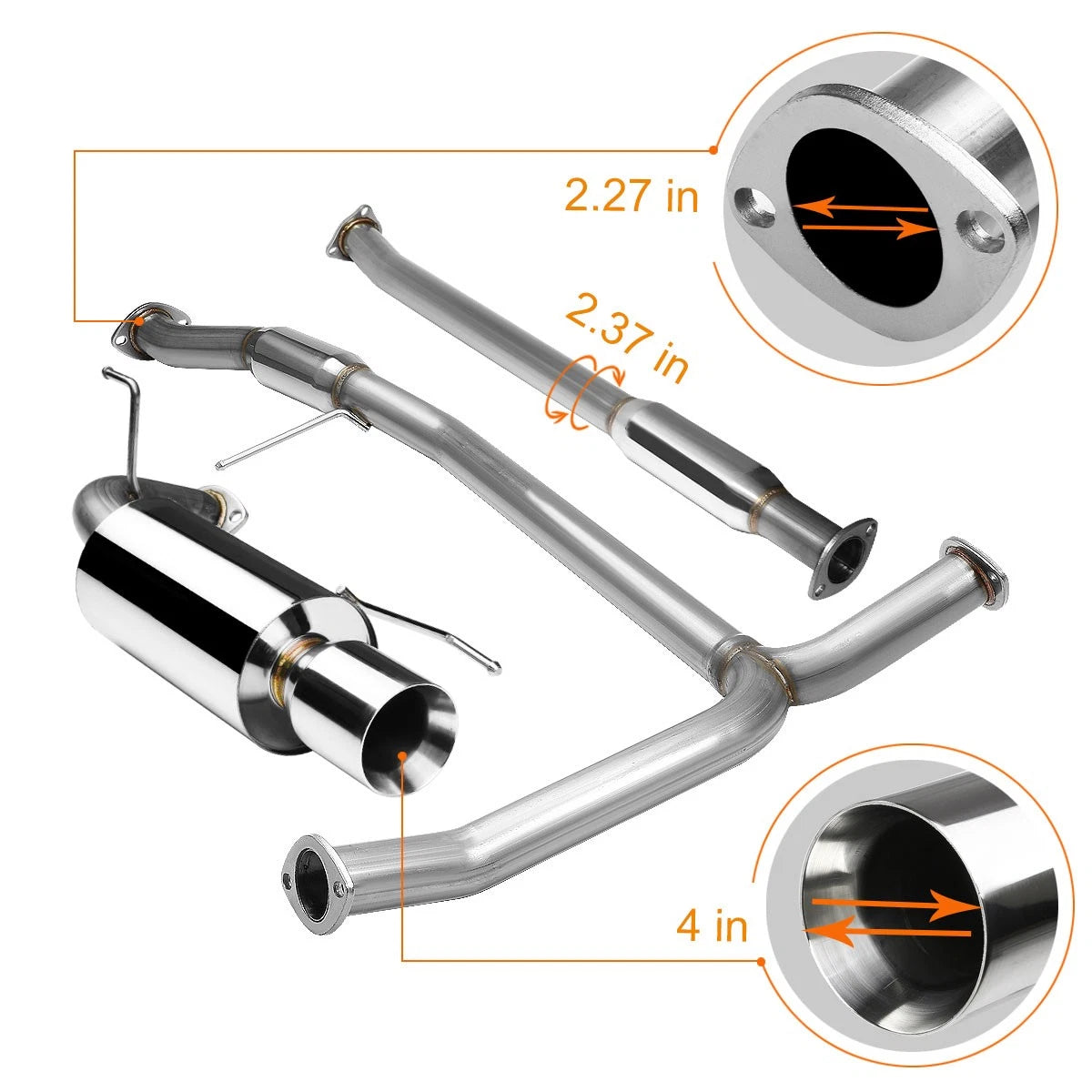 Front Bumper License Plate Mounting Bracket for Jaguar E-Pace (2018–2020)