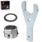 Axle Nut Wrench Tool 46mm&Axle Lock Nut for Yamaha YFZ450R YFZ450X (2009–2014)