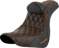 Saddlemen Pro Series SDC Performance Seat w/ Backrest for Harley FL/FX (2018–2023)