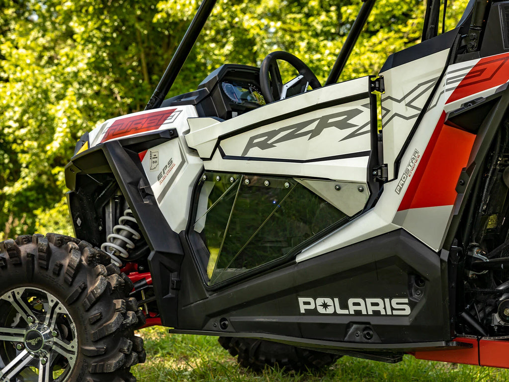 Clear Lower Doors for Polaris RZR XP 1000 (2014–2023) - Pair