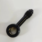 Banjo Fitting 10 mm AN3 180° Black for Harley (1704-58)