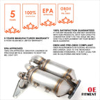 Exhaust Manifold Catalytic Converter for Mitsubishi Eclipse 2006–2012