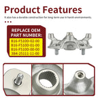 Front Rear Wheel Hub for Yamaha Kodiak 700 YFM700K 4x4 FI (2016–2024)