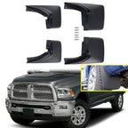 Set of 4 Deluxe Molded Mud Flaps for RAM 1500/2500/3500 (2009–2019)