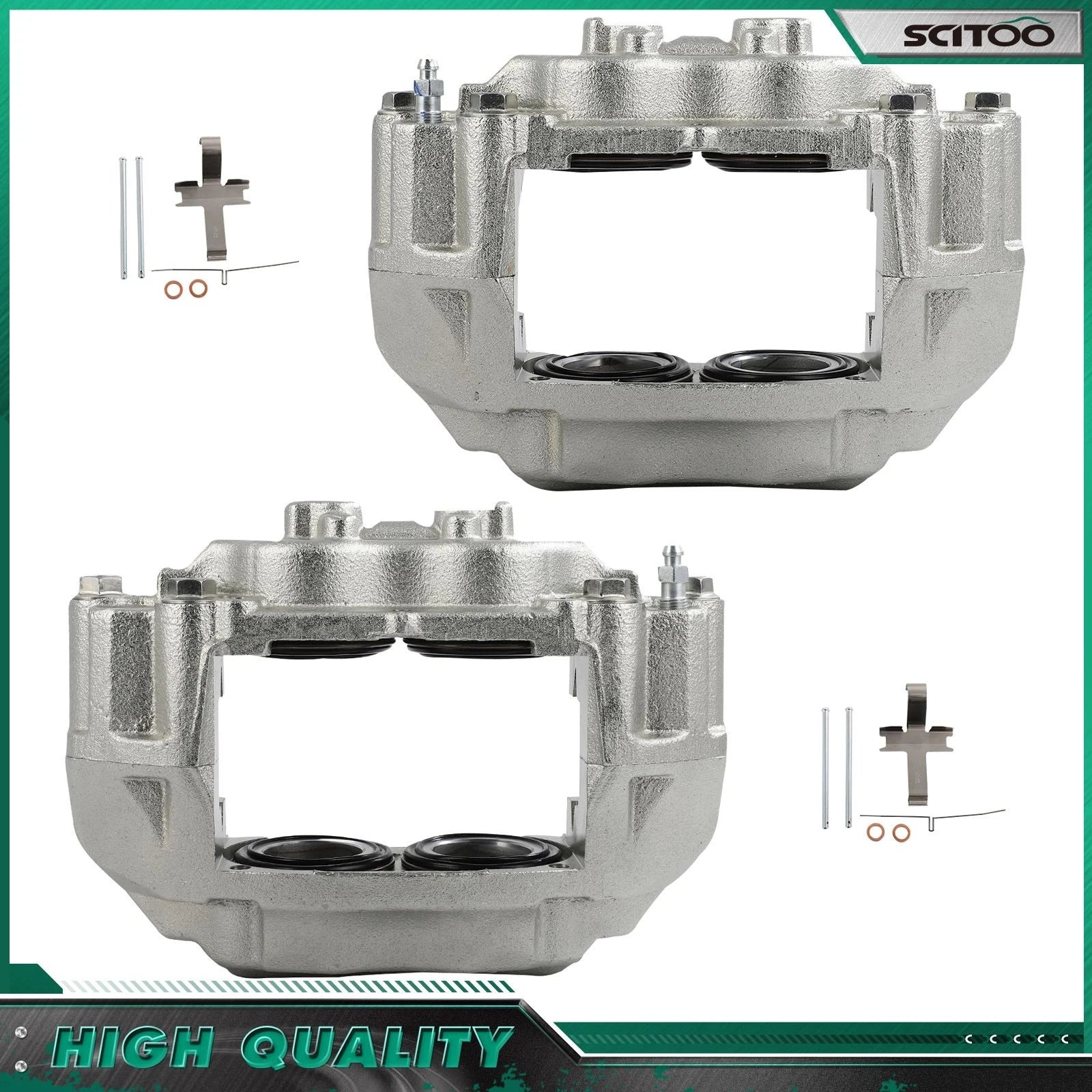 Front Brake Calipers for Lexus LX450 (1996–1997) & Toyota Land Cruiser (1993–1997)