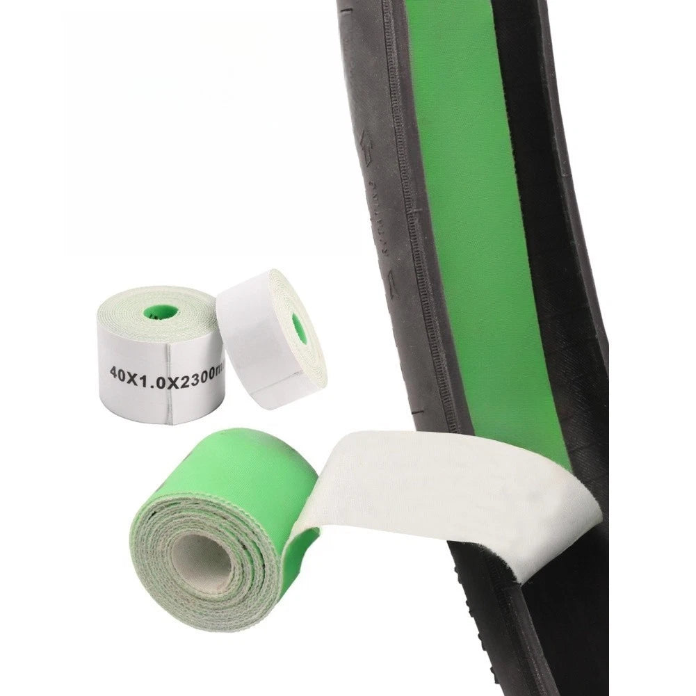 Green Tire Liner 25mm for Road, 40mm for MTB (Gravel Bikes)