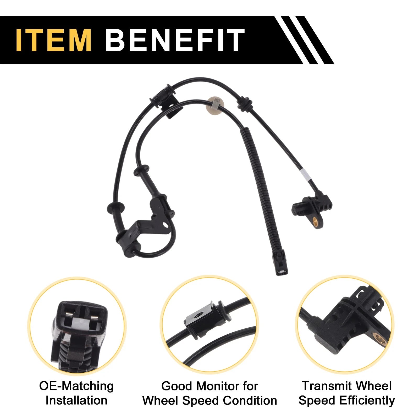 ABS Wheel Speed Sensor No. 956700U000 for Hyundai Accent (2010–2021)