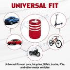 4Pcs Tire Valve Stem Caps Anodized Aluminum for Car (Universal, 2000-2025)