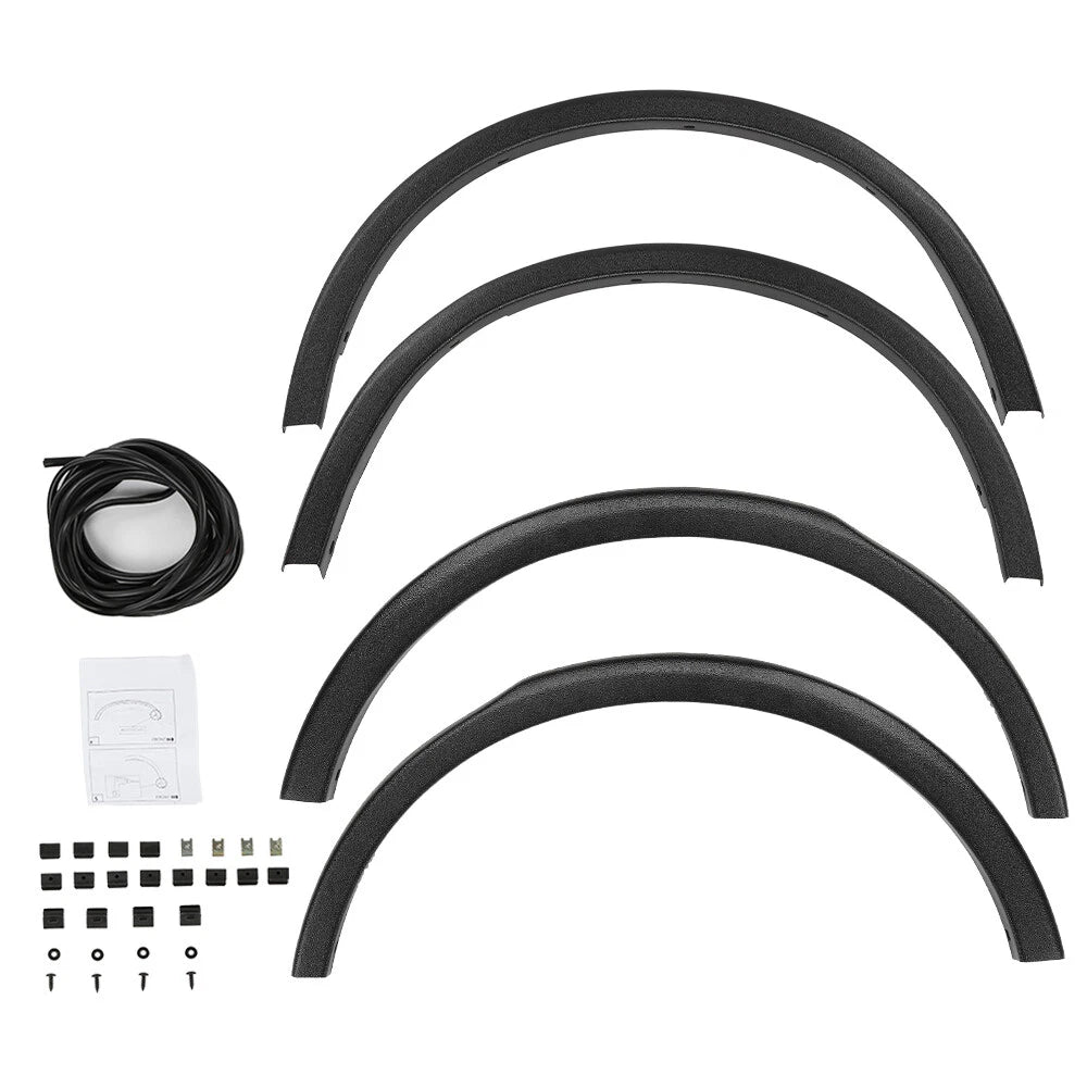Set of 4 Wheel Arch Molding Fender Flares for Subaru Outback (2015–2019)